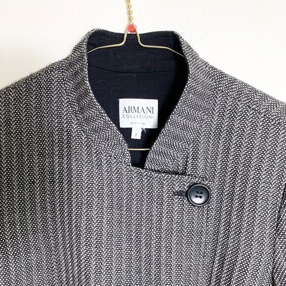 Armani Collezioni Wool Riding Jacket 2 - Picture 6 of 11